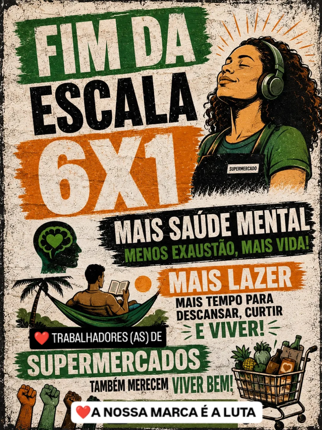 Campanha por saúde mental e mais lazer